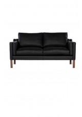Replica Borge Mogensen Sofa - 2 Seater - Full Leather *Last Floor Model Replica Borge Mogensen Sofa - 2 Seater - Full Leather *Last Floor Model